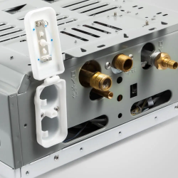 Calentador de agua sin tanque VEVOR: Calentador de agua instantáneo a gas GLP de 36 kW para el hogar y camping