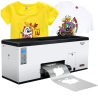 Epson XP600 DTF Printer for Direct Film Printing on T-Shirts