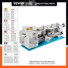 VEVOR Mini Metal Lathe: Precision Turning, Craftsman Quality