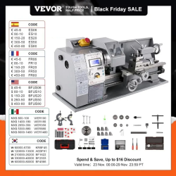VEVOR 750W Metal Lathe: Precision Turning, Drilling & Threading