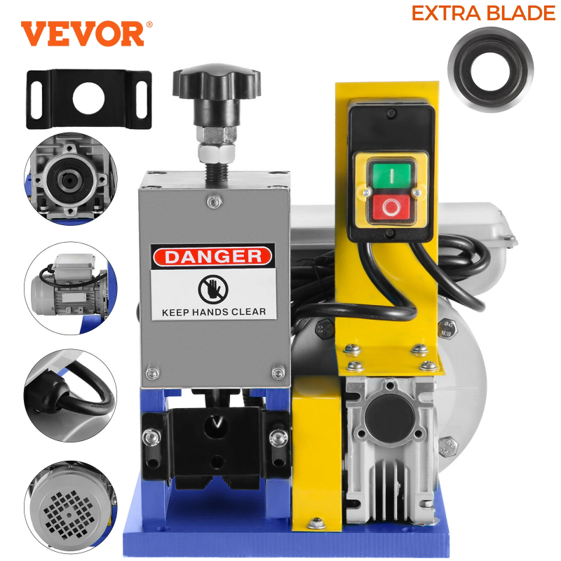VEVOR Electric Cable Stripper: Efficient & Accurate 1.5-25mm