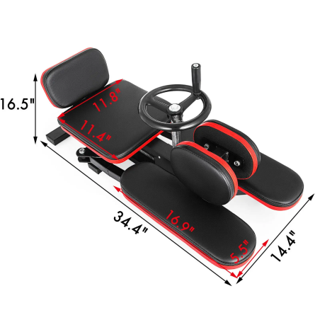 Ben- och lårsträckare för fitness- och gymträning