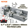 VEVOR Mini Metal Lathe Machine: Powerful & Precise Turning