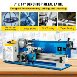 VEVOR Mini Metal Lathe Machine: Precision Machining for Projects