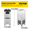 VEVOR Commercial Ice Cream Maker: Frozen Treats for Businesses