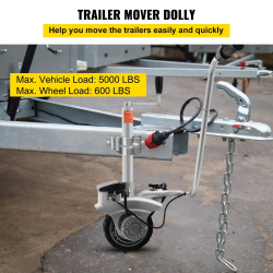 VEVOR Electric Trailer Dolly: Move Cars, Caravans & Boats Easily