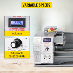 VEVOR Mini Metal Lathe: Powerful & Precise Woodturning