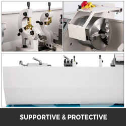 Mini torno VEVOR: potente torno de 1100 W para proyectos de precisión.