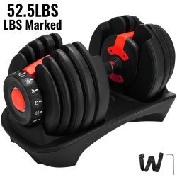 Conjunto de Halteres Ajustáveis (23,7 kg) | Academia e Fitness em Casa