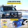 VEVOR 13500 LBS Electric Winch: Heavy Duty Recovery & Towing