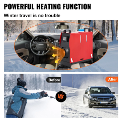VEVOR 8KW Diesel Parking Heater: Warm Your RV & More