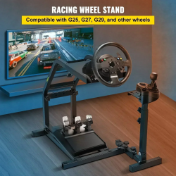 VEVOR Racing Simulator Stand for Logitech & Thrustmaster Wheels
