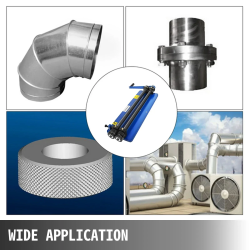 VEVOR Bead Roller Former : Machine d'emboutissage professionnelle pour les...