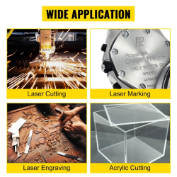 VEVOR CO2 Laser Tubes & Power Supplies (40W-130W)