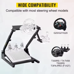 VEVOR Wheel Stand for Racing Simulators (Logitech, Thrustmaster)
