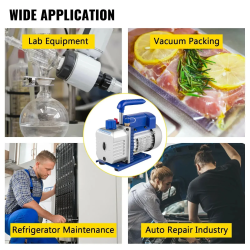 VEVOR Vakuová pumpa pro HVAC & Automotive - Efektivní chlazení