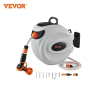 VEVOR Retractable Hose Reel: Organize Your Garden Watering Easily
