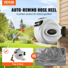 VEVOR Retractable Hose Reel: Organize Your Garden Watering Easily