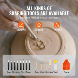 VEVOR Pottery Wheel: Ceramic Forming Machine for Beginners & Pros