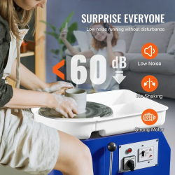 VEVOR Pottery Wheel: Ceramic Forming Machine for Beginners & Pros