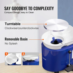 VEVOR Pottery Wheel: Ceramic Forming Machine for Beginners & Pros