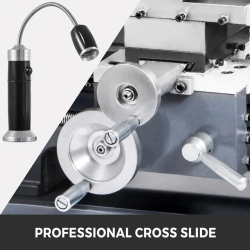 Mini torno de metal VEVOR: mecanizado de precisión para proyectos pequeños