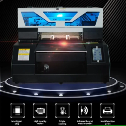 VEVOR A3-19 UV Flatbed Printer: Automatic Height Adjustment & More