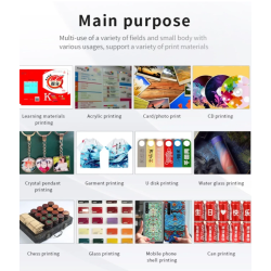 VEVOR A3-19 UV Flatbed Printer: Automatic Height Adjustment & More