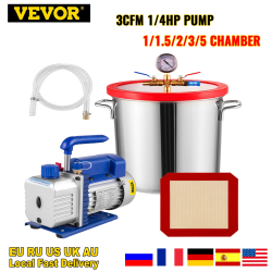 VEVOR 3CFM Vacuum Pump: Home & Auto Refrigeration
