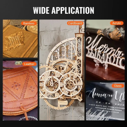 Laserový gravírovací stroj VEVOR: Přesné gravírování do dřeva a dalších