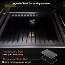 VEVOR 80W CO2 laserkaiverruskone tarkkaan leikkaukseen ja kaiverrukseen