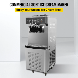 Kaupallinen VEVOR-jäätelökone: tuoretta ja turvottua täydellisyyttä