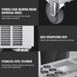 VEVOR Commercial Ice Cream Maker: Make Delicious Treats