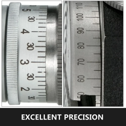 Mesa giratoria VEVOR de 4" - Inclinación de precisión para fresado y taladrado