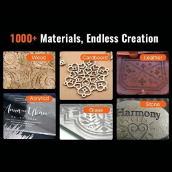 VEVOR RUIDA Laser Engraver & Cutter - Engrave Wood, Glass