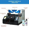 VEVOR A3 UV Flatbed Printer for Bottles & More