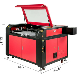 VEVOR CO2 Laser Engraver & Cutter for Wood & Acrylic