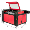 VEVOR CO2 Laser Engraver & Cutter for Wood & Acrylic