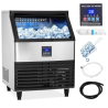 VEVOR Commercial Ice Maker: 270lbs/24hr Cube Ice Production