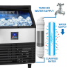 VEVOR Commercial Ice Maker: 270lbs/24hr Cube Ice Production