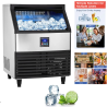 VEVOR Commercial Ice Maker: 270lbs/24hr Cube Ice Production