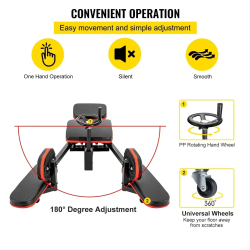 VEVOR Leg Stretcher: Pro Strength & Flexibility Training at Home