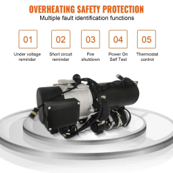 VEVOR Diesel Heater: Powerful Car Preheater & Water Heater