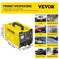 VEVOR Spot Welder: Powerful 3500A Spot Welding & Dent Pulling Machine