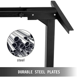 Escritorio eléctrico de pie VEVOR | Altura ajustable y control remoto