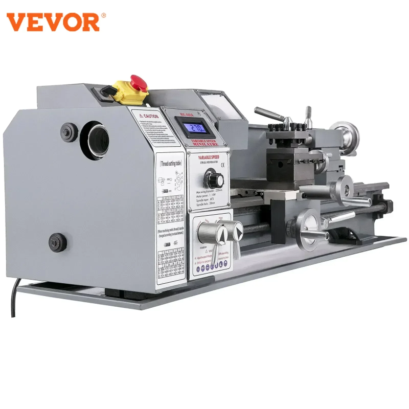 VEVOR Mini Metal Lathe: Powerful & Precise for DIY Projects