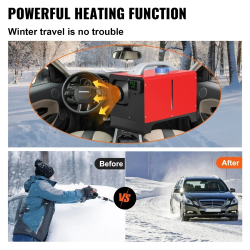 VEVOR 8KW Diesel Air Heater - Powerful Heating for RVs & Vehicles