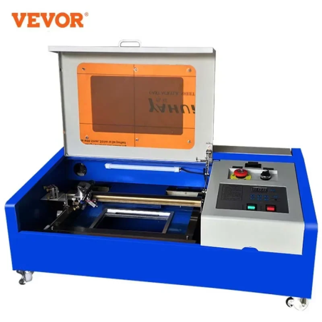 Gravador a laser de CO2 VEVOR: gravação e corte de precisão de 40 W