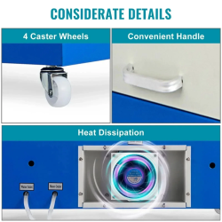 Gravador a laser de CO2 VEVOR: gravação e corte de precisão de 40 W