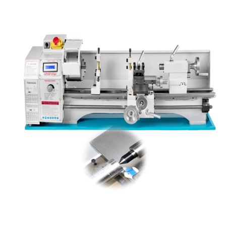 Mini torno de metal VEVOR para usinagem de precisão